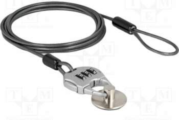 Security wire; black; Features: cipher security