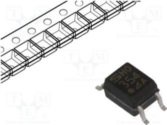 SHARP Optocoupler; SMD; Ch: 1; OUT: