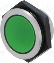 SIGNAL-CONSTRUCT Indicator: LED; flat; green; 24VDC