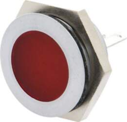 SIGNAL-CONSTRUCT Indicator: LED; flat; red; 12÷14VDC