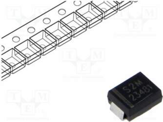 SMC DIODE SOLUTIONS Diode: rectifying; SMD
