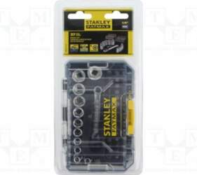 STANLEY Wrench-set; 6-angles,socket spanner; 1/4&quot