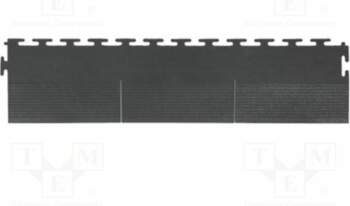 STATICTEC Mat: floor; antislip; ESD; grey