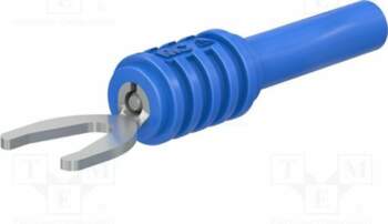 STAUBLI Laboratory connector: fork terminals; plug