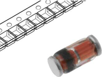 STMICROELECTRONICS Diode: Schottky switching; MiniMELF; SMD