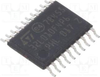 STMICROELECTRONICS IC: STM32 ARM microcontroller; 32MHz