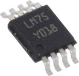 STMICROELECTRONICS IC: temperature sensor; -55÷125°C; MSOP8