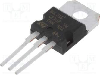 STMICROELECTRONICS Transistor: NPN; bipolar; 800V; 4A