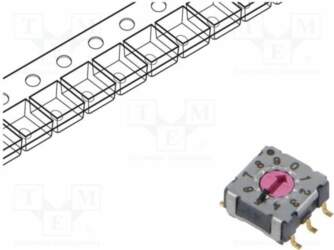 SUNGMUN ELECTRONICS Encoding switch; DEC/BCD; Pos: