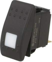 SWITCH COMPONENTS ROCKER; SPST; Pos: 2