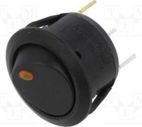 SWITCH COMPONENTS ROCKER; SPST; Pos: 2