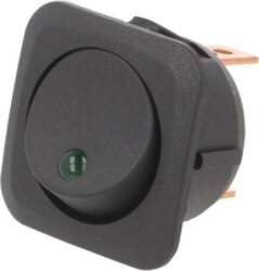 SWITCH COMPONENTS ROCKER; SPST; Pos: 2