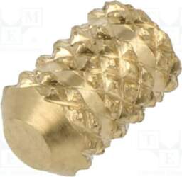 TAPPEX Threaded insert; brass; M4; BN