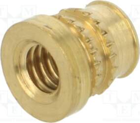 TAPPEX Threaded insert; brass; M4; BN