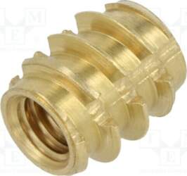 TAPPEX Threaded insert; brass; M5; BN