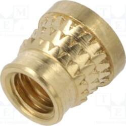 TAPPEX Threaded insert; brass; M6; BN