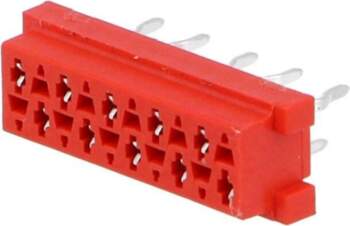 TE CONNECTIVITY Connector: Micro-MaTch; socket; female