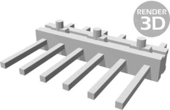 TE CONNECTIVITY Connector: pin strips; pin