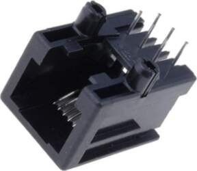 TE CONNECTIVITY Connector: RJ12; socket; PIN: