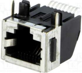TE CONNECTIVITY Connector: RJ45; socket; PIN: