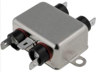 TE CONNECTIVITY Filter: anti-interference; single-phase; 250VAC
