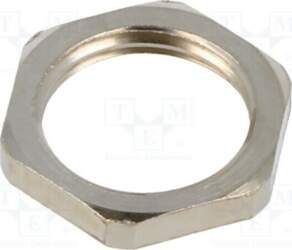 TE CONNECTIVITY Nut; M16; brass; 19mm