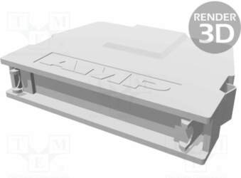 TE CONNECTIVITY Plug case; PIN: 50