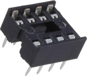 TE CONNECTIVITY Socket: integrated circuits; DIP8