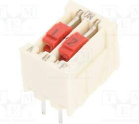 TE CONNECTIVITY Switch: DIP-SWITCH; Poles number: