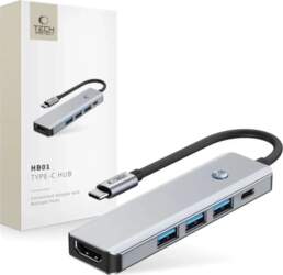 Tech-Protect HB01 HUB Adapter 5in1 USB-C
