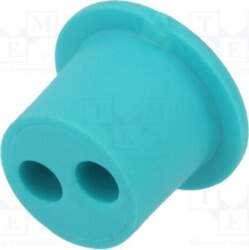 TECHNO Cable gasket; ways: 2; Øcable: