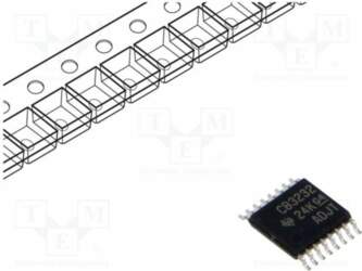 TEXAS INSTRUMENTS IC: interface; receiver,line