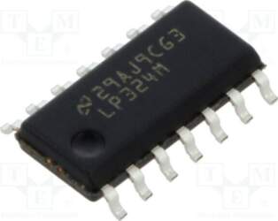 TEXAS INSTRUMENTS IC: operational amplifier; 100kHz