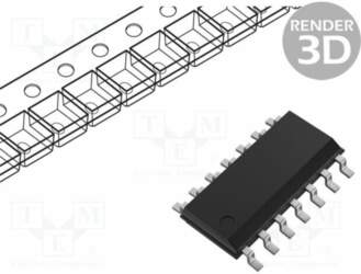 TEXAS INSTRUMENTS IC: operational amplifier; 3MHz