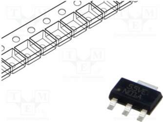 TEXAS INSTRUMENTS IC: voltage regulator; linear
