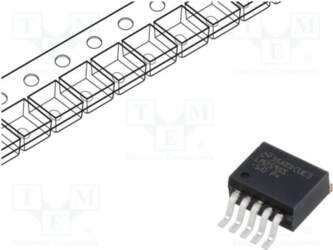 TEXAS INSTRUMENTS PMIC; DC/DC converter; Uin: