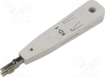 Tool: punchdown tool for crimping; krone