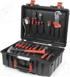 Tools set: general purpose; case; for