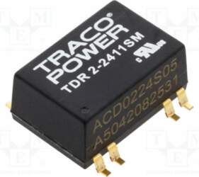TRACO POWER Converter: DC/DC; 2W; Uin: