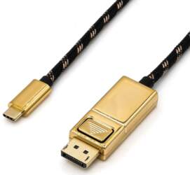 USB TypeC - DisplayPort kabelis,  M/M