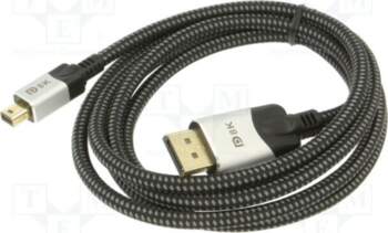 VCOM Cable; DisplayPort plug,mini DisplayPort