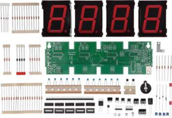 VELLEMAN 57 mm 7-SEGMENT DIGITAL CLOCK