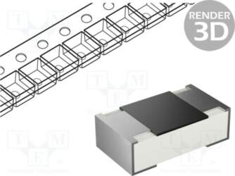 VIKING Resistor: thin film; 400Ω; precise