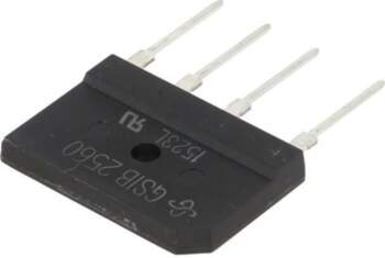 VISHAY Bridge rectifier: single-phase; Urmax: 600V