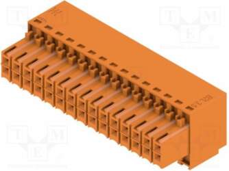 WEIDMÜLLER Connector: pluggable terminal block; socket
