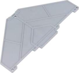 WEIDMÜLLER End piece; grey; ways: 8