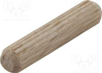 WOLFCRAFT Assembly stud; wood (beech); Ø: