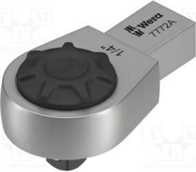 Wrench tip; Socket size: 9x12mm; 1/4"