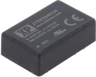 XP POWER Converter: DC/DC; 3W; Uin: