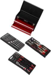 YATO Tools set: general purpose; toolbox